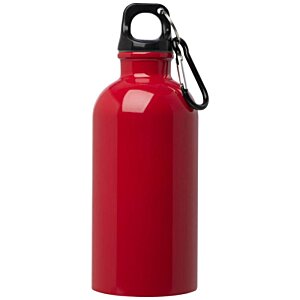 Additional Image 1 - a red water bottle with a black handle