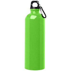 Additional Image 1 - a green water bottle with a black handle