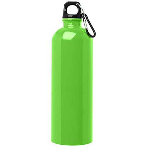 Additional Image 1 - a green water bottle with a black handle