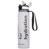 Additional Thumbnail Image 6 - a white water bottle with a black strap