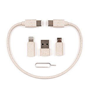 Additional Image 5 - a white cable with black buttons