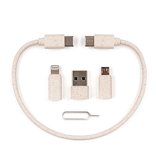 Additional Image 5 - a white cable with black buttons
