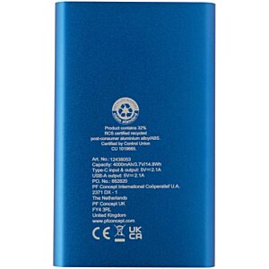 Additional Image 2 - a blue rectangular object with white text