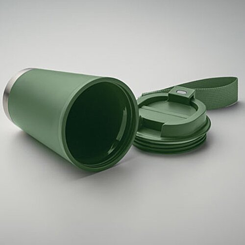 Additional Image 4 - a green plastic cup with a lid
