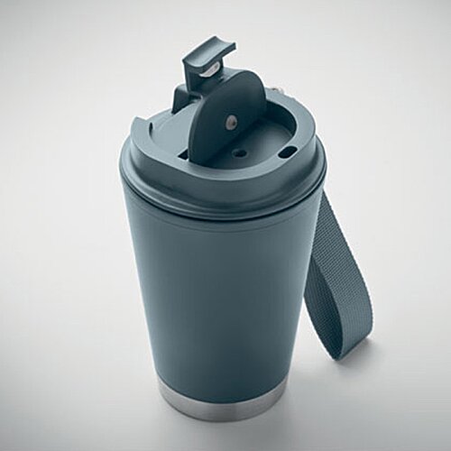 Additional Image 1 - a grey plastic cup with a handle