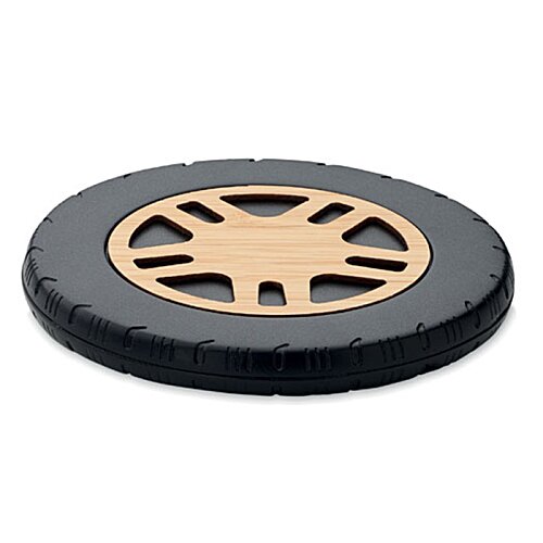 Additional Image 2 - a black and gold disc