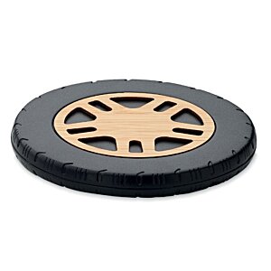 Additional Image 2 - a black and gold disc