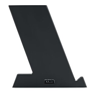 Additional Image 1 - a black stand with a white background