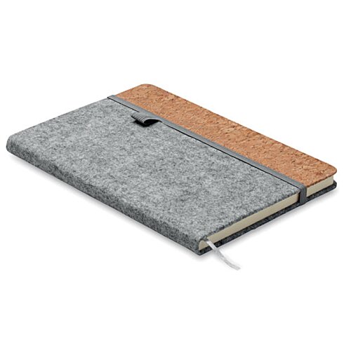 Additional Image 4 - a grey and brown notebook