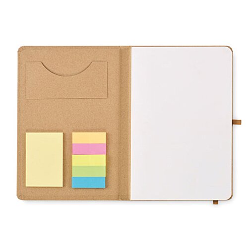 Additional Image 2 - a brown folder with sticky notes