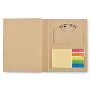 Additional Image 1 - a brown folder with sticky notes