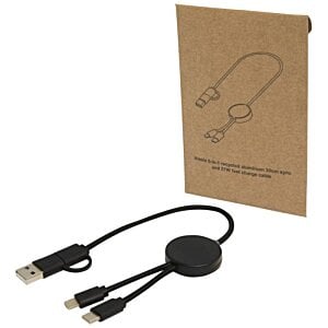 Additional Image 4 - a black cable with a brown box