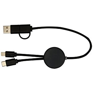 Additional Image 3 - a black cable with a round black object