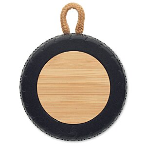 Additional Image 3 - a black and brown circle with a rope
