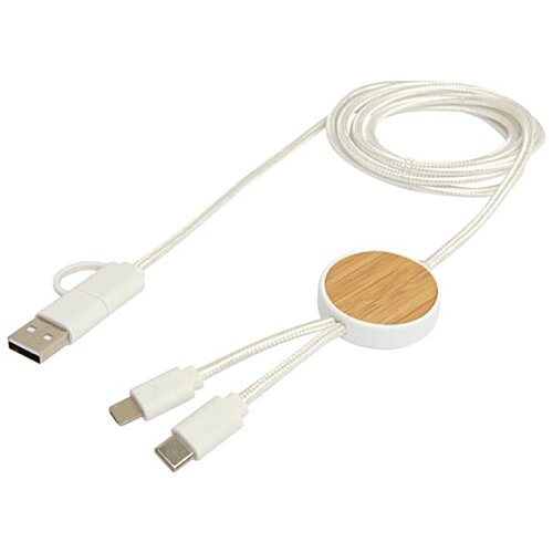 Additional Image 1 - a white cable with a round object on it