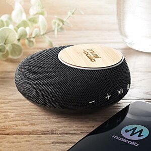 Additional Image 2 - a black speaker on a table