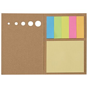 Additional Image 1 - a brown board with colorful notes