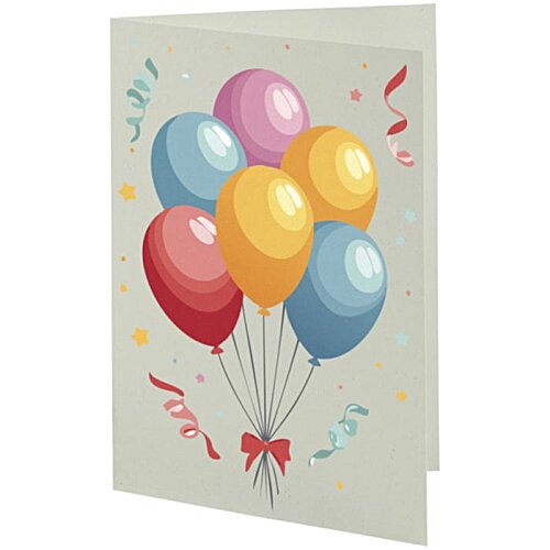 Additional Image 3 - a card with balloons on it