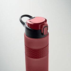 Additional Image 8 - a red water bottle with a black ring