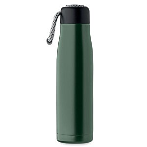 Additional Image 3 - a green water bottle with a black cap