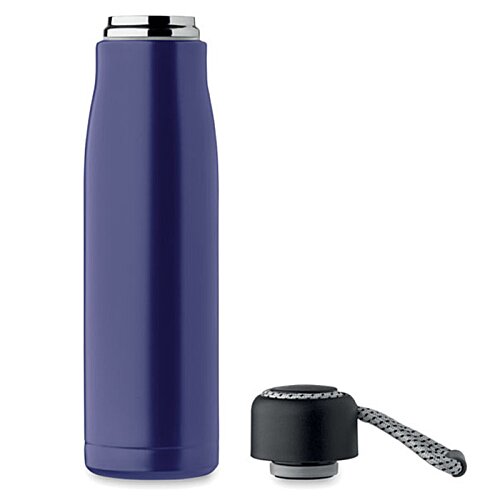 Additional Image 5 - a blue thermos with a black handle