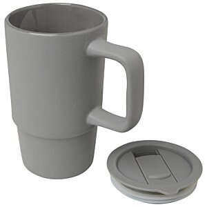 Additional Image 4 - a grey mug with a handle