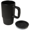 Additional Thumbnail Image 5 - a black mug with a handle