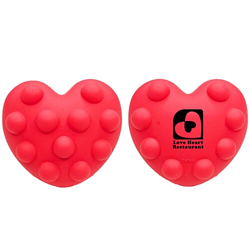 Additional Image 1 - a red heart with black logo