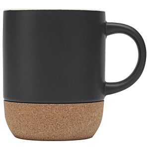 Additional Image 3 - a black and brown mug