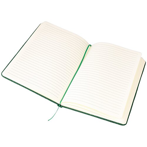 Additional Image 2 - a white book with green band