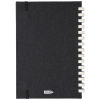 Additional Thumbnail Image 2 - a black notebook with a spiral bound