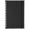 Additional Thumbnail Image 3 - a black notebook with a spiral bound