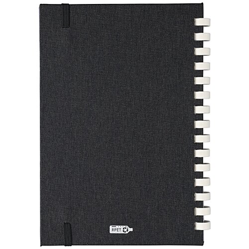 Additional Image 2 - a black notebook with a spiral bound