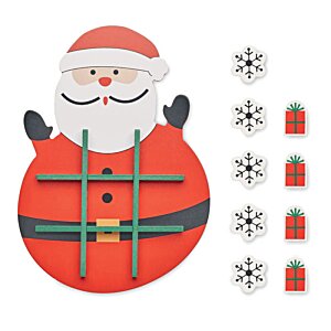 Additional Image 1 - a santa claus with a red and green object