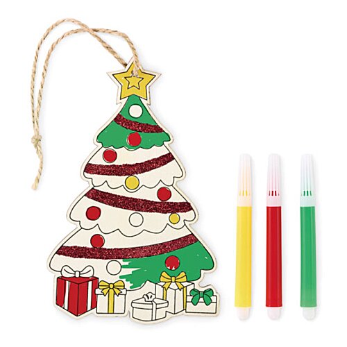 Additional Image 3 - a christmas tree ornament with candles
