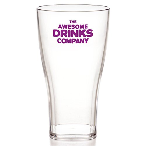 Additional Image 1 - a glass of beer with pink text