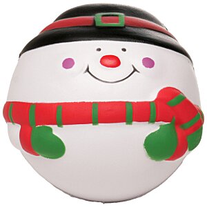 Additional Image 1 - a snowman with a hat and scarf