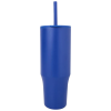 Additional Thumbnail Image 2 - a blue cup with a straw