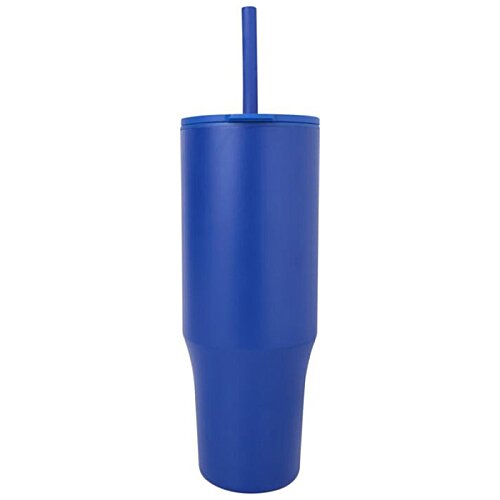 Additional Image 2 - a blue cup with a straw