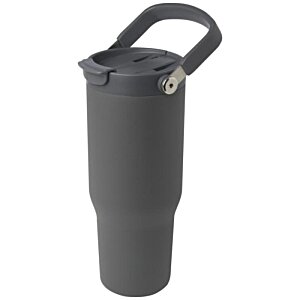 Additional Image 4 - a black plastic cup with a handle