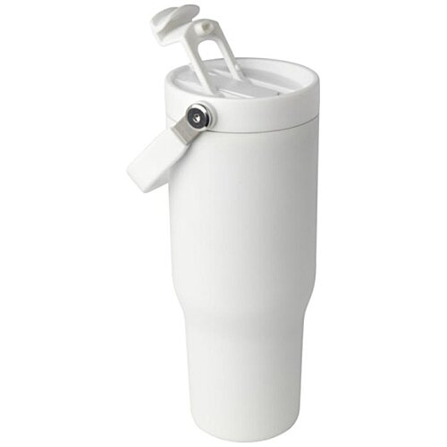 Additional Image 2 - a white cup with a zipper