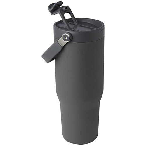 Additional Image 5 - a black plastic cup with a handle