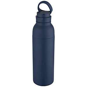 Additional Image 4 - a black water bottle with a ring