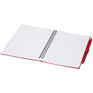 Additional Image 4 - a white and red notebook