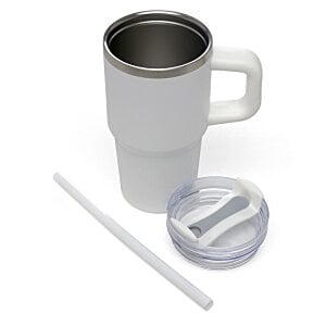 Additional Image 8 - a white mug with a straw