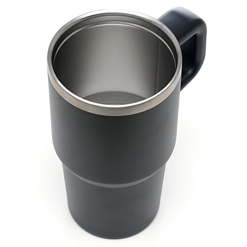 Additional Image 4 - a black mug with a handle