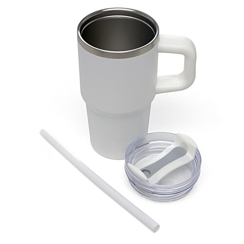 Additional Image 8 - a white mug with a straw