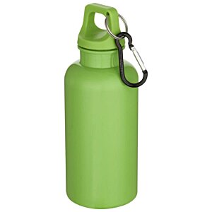 Additional Image 3 - a green water bottle with a black ring