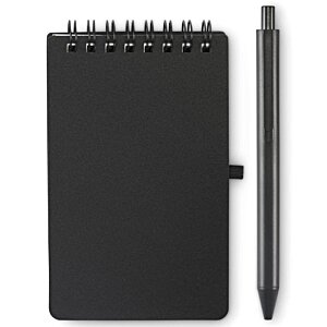 Additional Image 3 - a black notepad and a pen