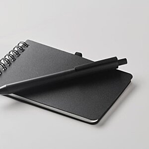 Additional Image 6 - a black notebook with a pen on it